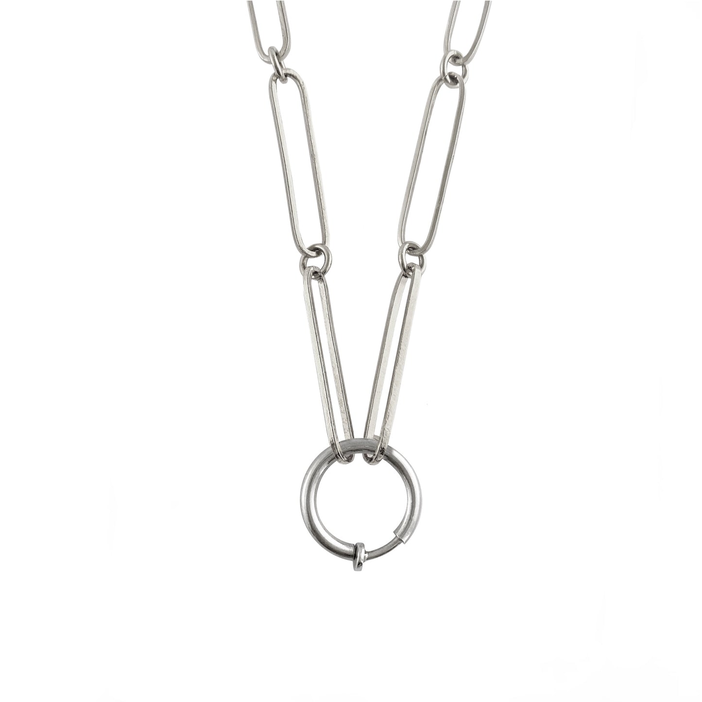Joyas misticas cadena en plata gruesa ana buendia joyas