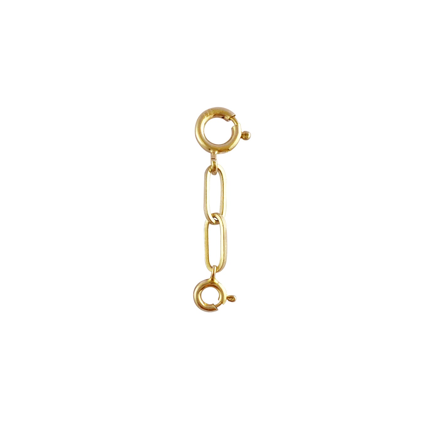 Extension para medallones y dijes apilables oro joyas misticas